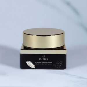 Dr. GILS EyeElixir Antirid krema sa shea maslacem i kompleksom hijaluronskih kiselina, u luksuznoj ambalaži