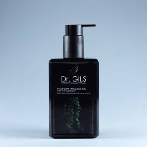 Dr. GILS Enzyme Elixir Serum sa enzimima za obnavljanje kože, u staklenoj flašici sa pipetom.
